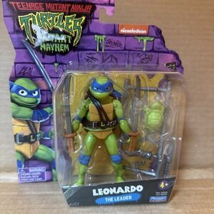 Teenage Mutant Ninja Turtles: Mutant Mayhem Leonardo Action Figure‎ NEW